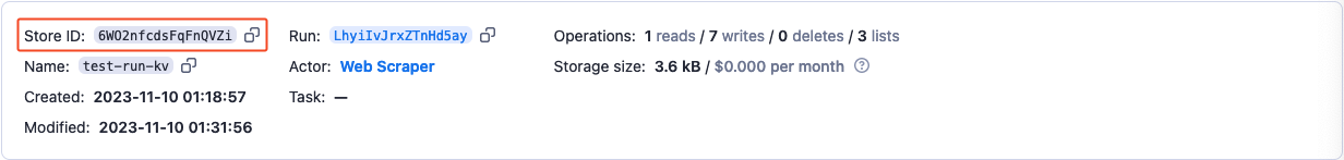 Finding your store's ID